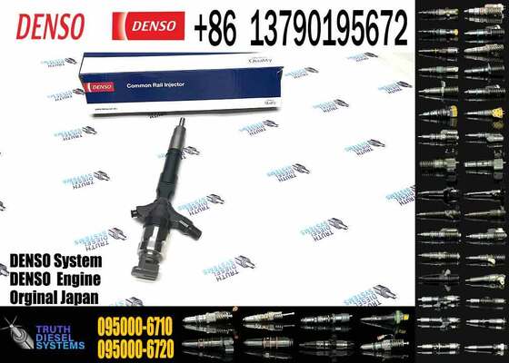Remanufactured 095000-6710 095000-671# 095000-701# Truck/car/excavator Injector for OE 23670-30120 23670-30230 Diesel Engine