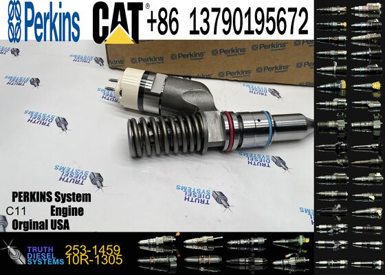 Excavator Accessories Fuel Injector 239-4907 249-0707 253-1459 10R-1305 10R-3147 for C11 Construction Machinery 6 Month