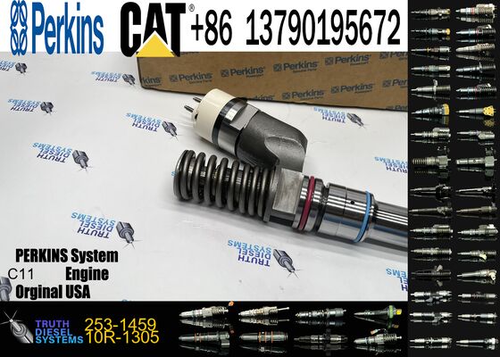 Excavator Accessories Fuel Injector 239-4907 249-0707 253-1459 10R-1305 10R-3147 for C11 Construction Machinery 6 Month