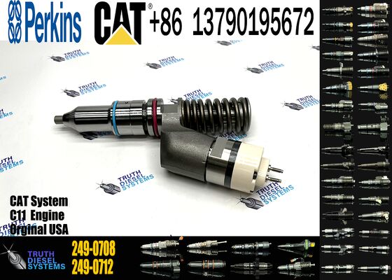 249-0713 294-3002 349-0705 249-0708 High Quality Brand New Fuel Injector C11 C13 Diesel Engine 345C Construction Machinery Parts