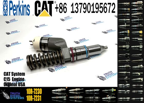 C15 C18 Fuel Injector 2915911 10R-7230 for cat Spares Engine Excavator Accessories diesel Injector Pump 988K 990K 390F L 395