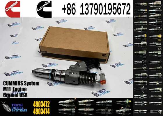 CUMMINS 3087557 3411758 4903319 3095040 3411845 4903472 3411752 4026222 4928171 3037772 Engine Fuel Injector For Cummins M11 ISM11 QSM11