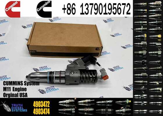 CUMMINS 3087557 3411758 4903319 3095040 3411845 4903472 3411752 4026222 4928171 3037772 Engine Fuel Injector For Cummins M11 ISM11 QSM11