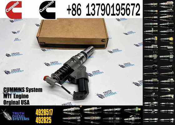 CUMMINS Fuel Injecteur Injector 3411753 3411845 4928517 for Cummins QSM11 QSM11-C Hyundai R455LC-7 OEM