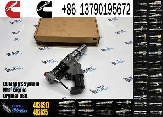 CUMMINS Fuel Injecteur Injector 3411753 3411845 4928517 for Cummins QSM11 QSM11-C Hyundai R455LC-7 OEM