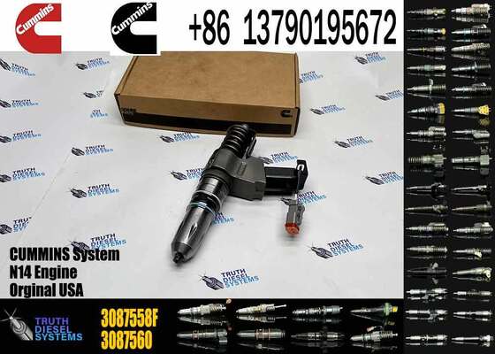 CUMMINS 3087560 3411381 3411764 4307776 3073995F 3087558F 3087733 3411385 3411765 Fuel Injector Assembly Excavator Attachment for N14