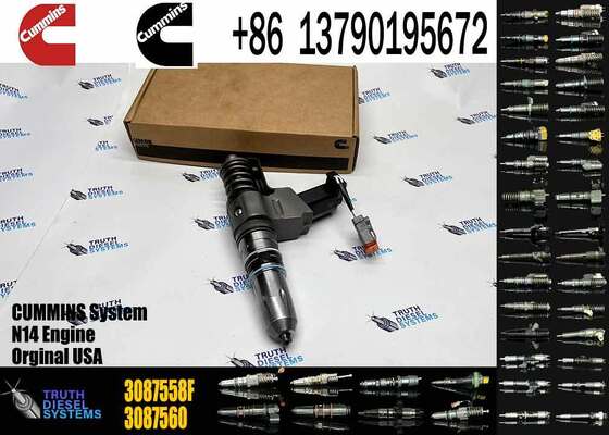 CUMMINS 3087560 3411381 3411764 4307776 3073995F 3087558F 3087733 3411385 3411765 Fuel Injector Assembly Excavator Attachment for N14