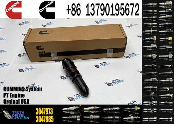 Cummins  New Fuel Injector 3047973 3030445 3016676 3022197 209986X 3071497 4914537 3054218 for Cummins 14.0L NH855 NT495 NT743 NT855