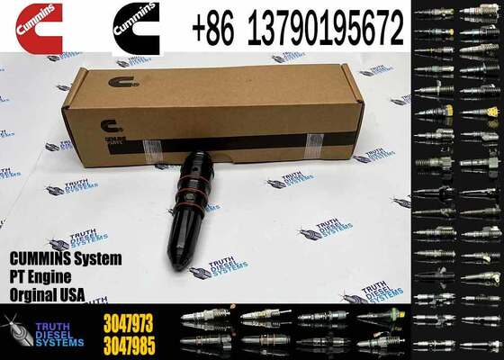 Cummins  New Fuel Injector 3047973 3030445 3016676 3022197 209986X 3071497 4914537 3054218 for Cummins 14.0L NH855 NT495 NT743 NT855