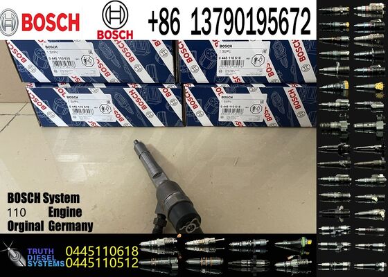 คุณภาพ 0445110690 4JB1 New Genuine Diesel Injector 0445110691 0445110618 Fuel Injector 0445110608 0445110690 for Isuzu Foton โรงงาน