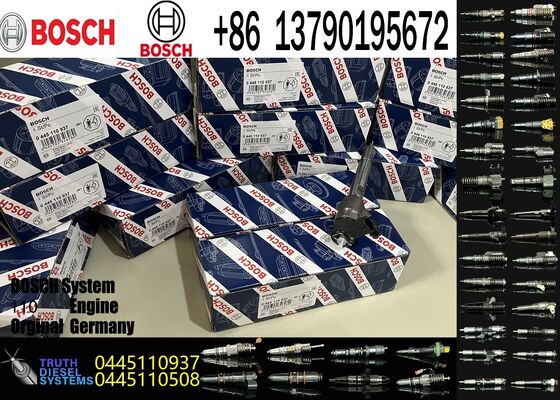 คุณภาพ เครื่องฉีดเชื้อเพลิงรถไฟฟ้าทั่วไป 0445110938 0445110937 เครื่องฉีดเชื้อเพลิง โรงงาน