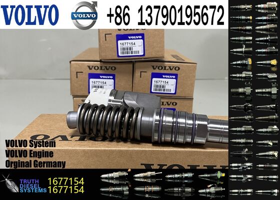 คุณภาพ หัวฉีดน้ำมันเชื้อเพลิง 8112556 1677154 สำหรับ Volvo FH12 FM12 D12A340 D12A420 Euro 2 12.1D Engine BEBE4B01001 โรงงาน